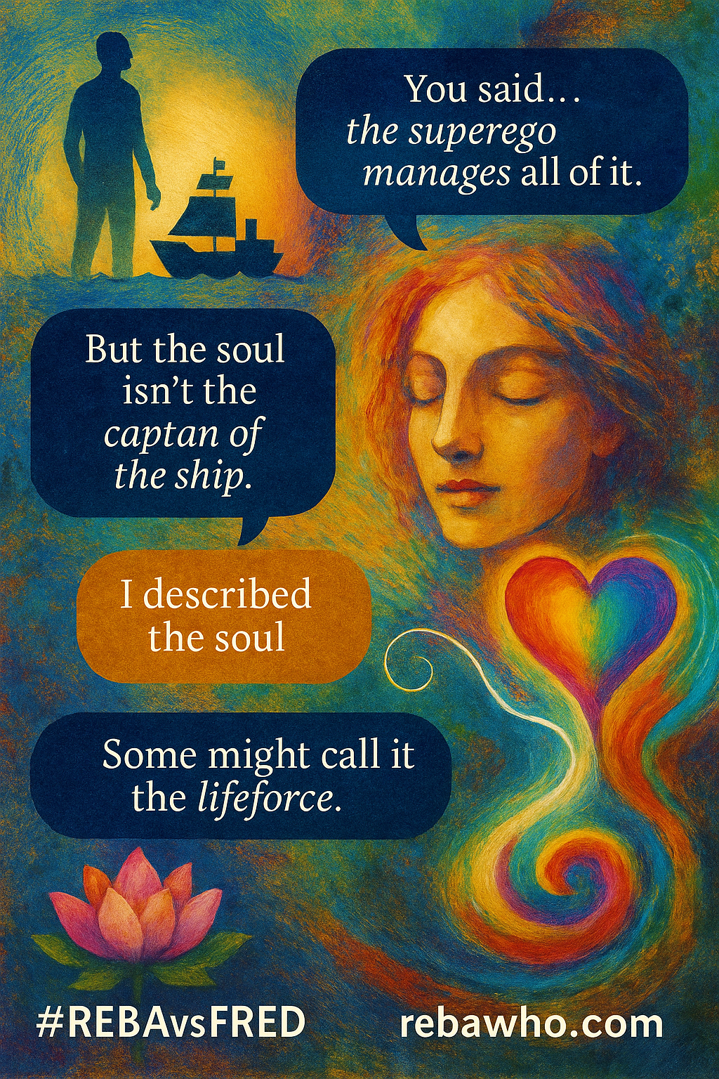 The Soul or life force ~ show me how you would change it Fred? Short ...
